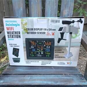 Sainlogic Pro Wi-Fi Weather Station Base Station 10" Big Color Display - WS0310